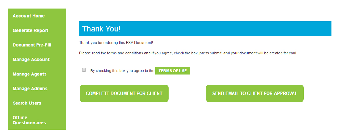 EnsuredCompliance Screen Capture